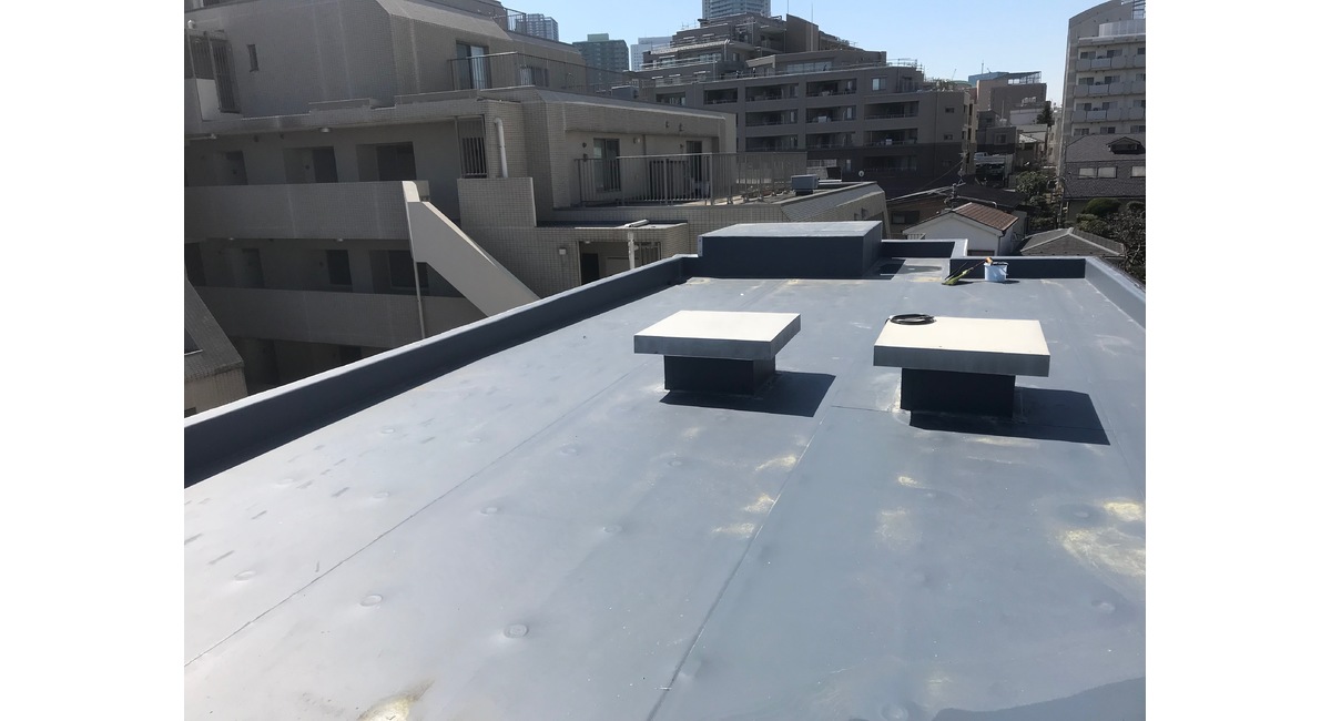 塩ビ機械的固定工法